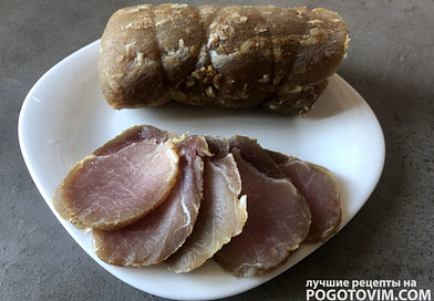 Домашняя вяленая полендвица из свинины рецепт