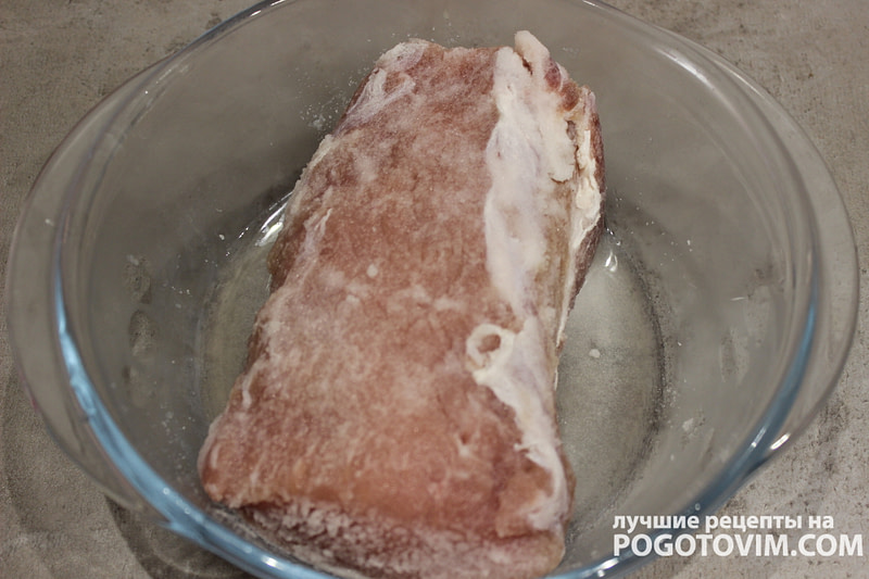 Домашняя вяленая полендвица из свинины рецепт